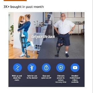 Black Wearable Mobility Aid